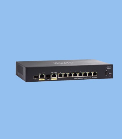 سوئیچ SG350-10P_شبکه دیده بان