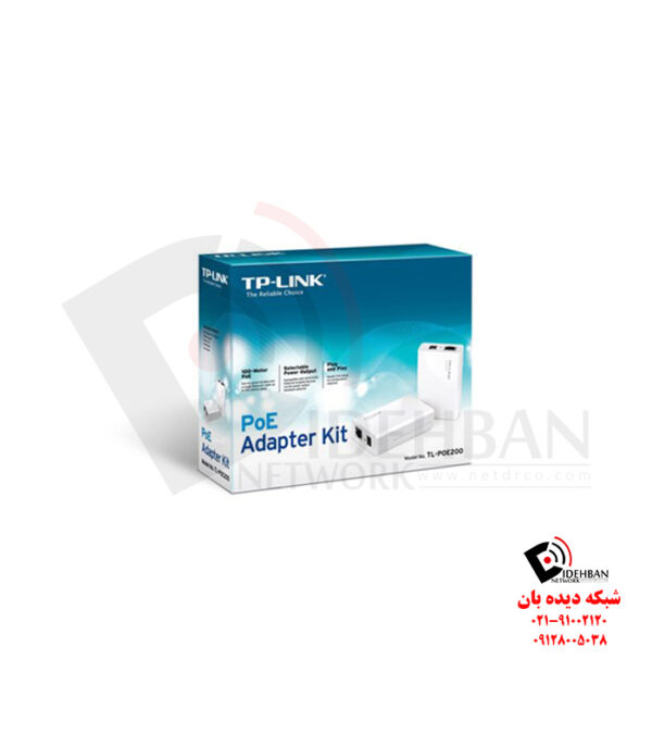 آداپتور TL-POE200 تی‌پی‌لینک