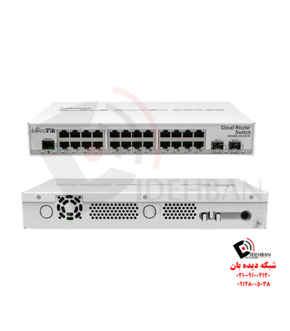 سوییچ CRS326-24G-2S+IN میکروتیک