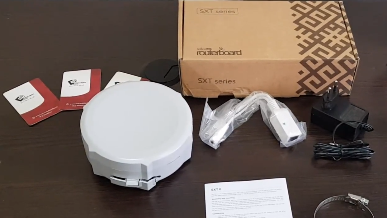 فیلم آنباکس رادیو وایرلس SXT 6