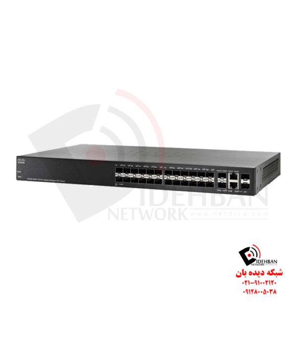 سوئیچ SG350-28SFP سیسکو