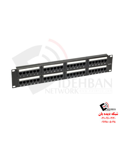 پچ پنل CAT5e UTP 48 Port متا الکترونیک