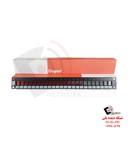 پچ پنل CAT6 UTP 24 Port 033561 لگراند