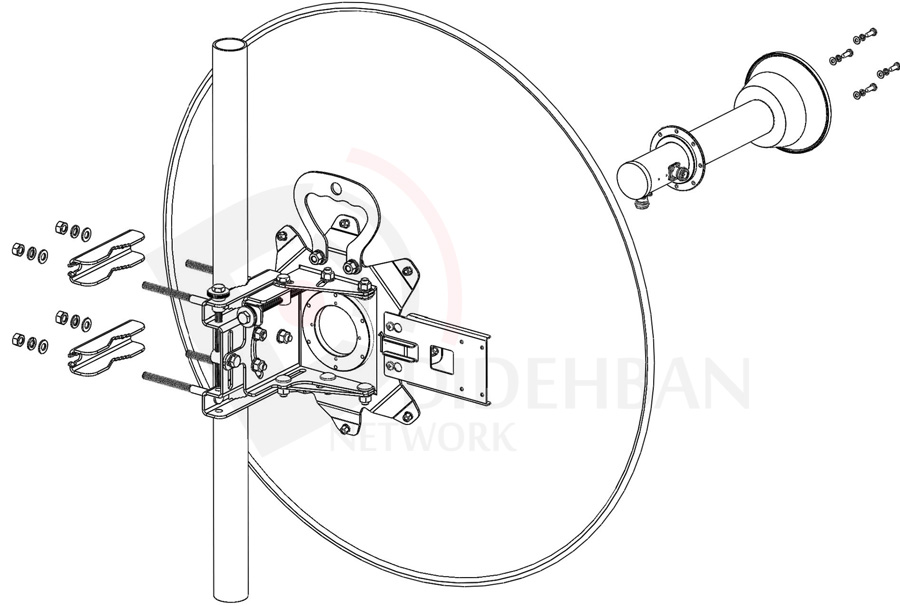 آنتن دیش HW5565-31.5D-HP آنرویو