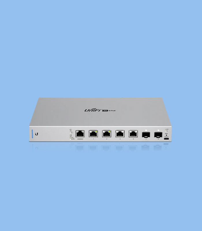 سوئیچ XG 6 PoE یوبیکویتی