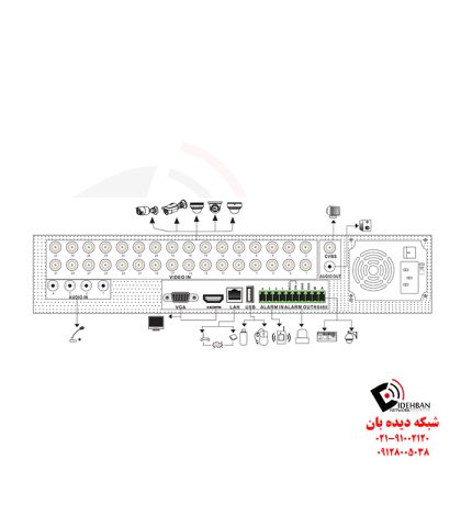 دستگاه ضبط TVT مدل TD-2732TC-C