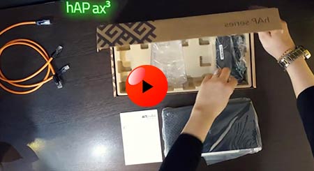 روتر اکسس پوینت hAP ax³ میکروتیک