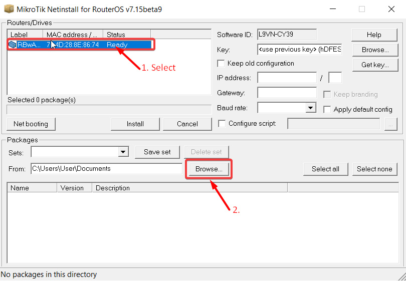 دانلود رایگان netinstall میکروتیک