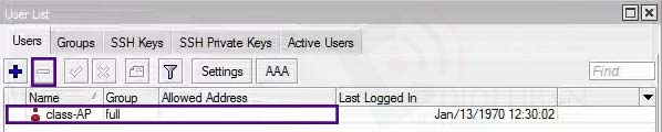  Manage RouterOS logins