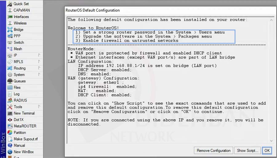 آموزش Setup Internet connection via router