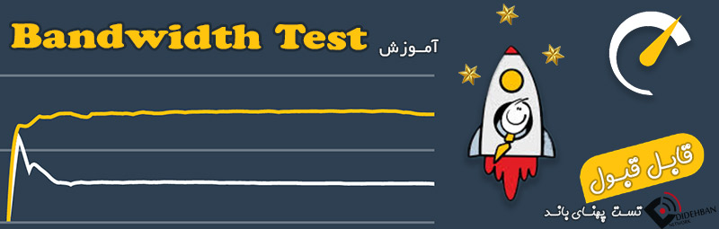 آموزش Bandwidth Test