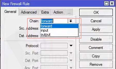 آموزش Firewall Filter in action