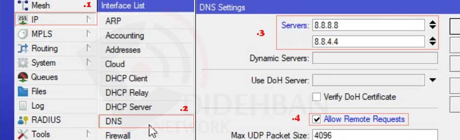 آموزش HotSpot در میکروتیک