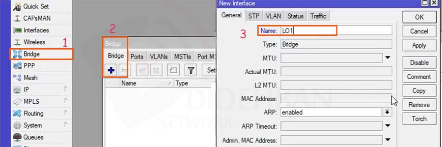 آموزش OSPF در روتر