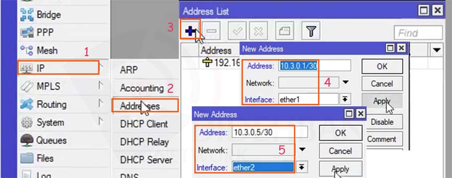 آموزش OSPF در روتر