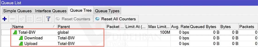 آموزش PCQ setup میکروتیک