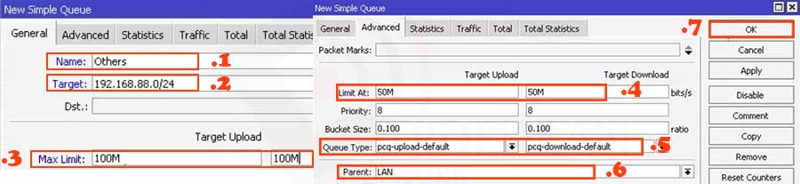 آموزش Simple Queue